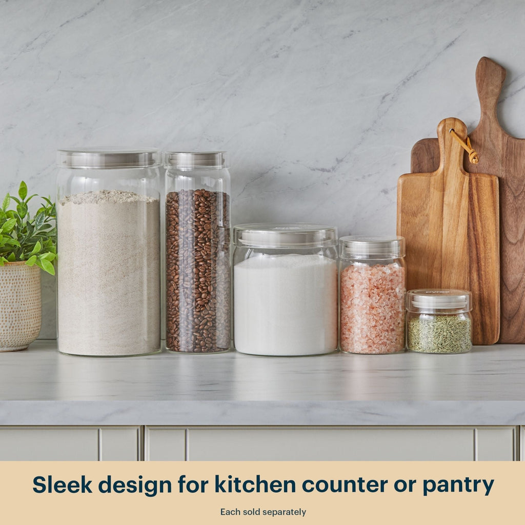 Pyrex® 3-Piece Glass Canister Set