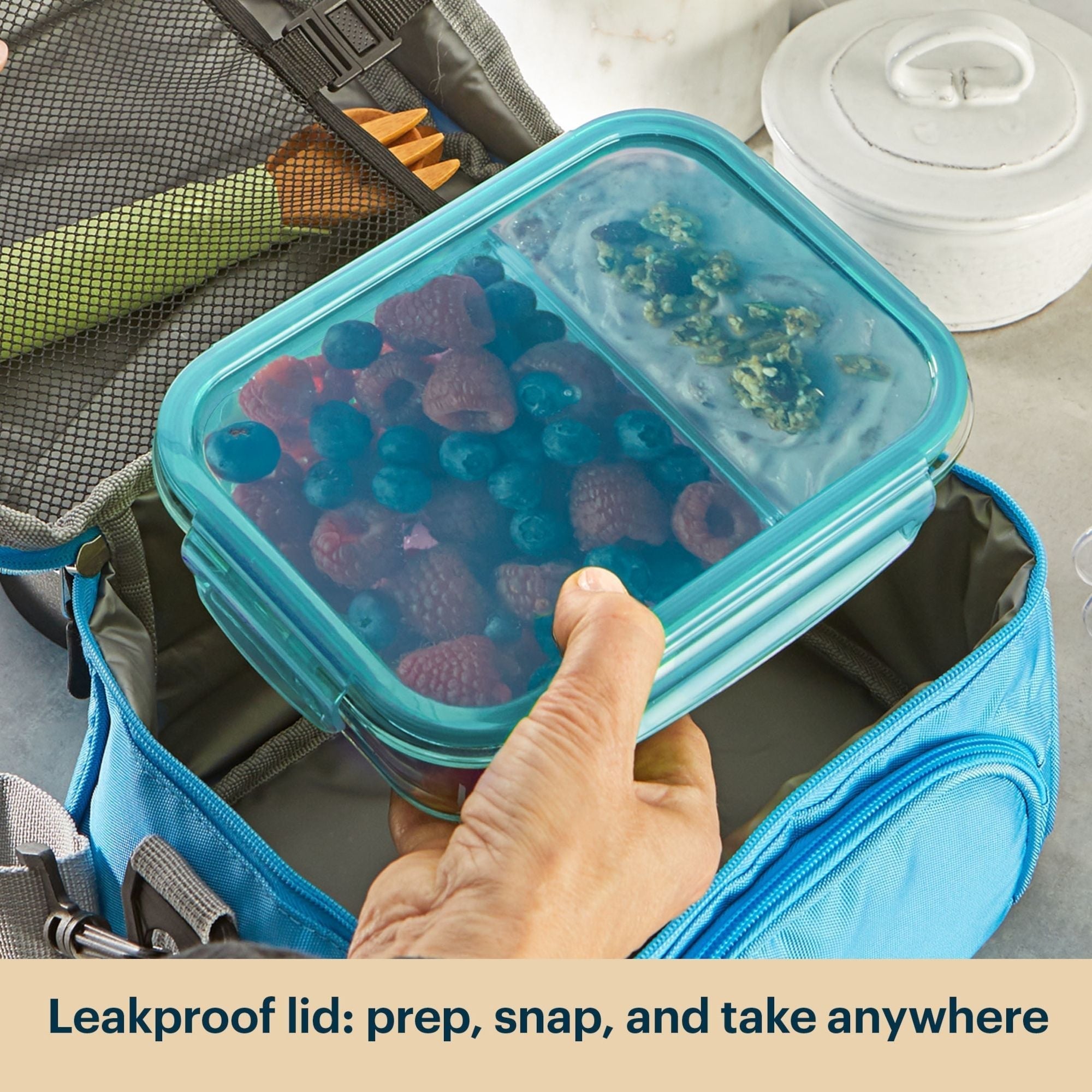 Pyrex® MealBox 10-Piece Divided Storage Set, 2.3 Cup