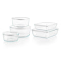 Pyrex® Ultimate 10-Piece Glass Storage Set with Glass Lids