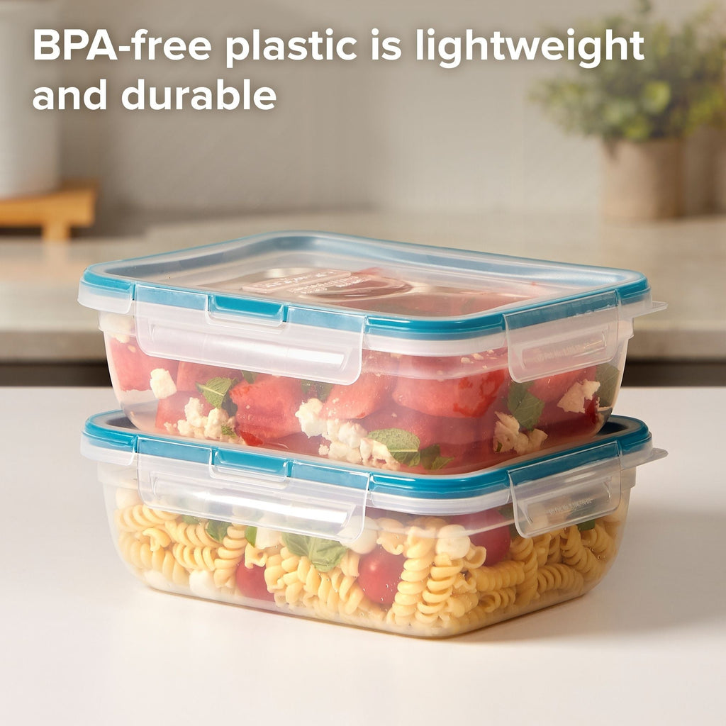 Snapware® Total Solution® 8.5-cup Rectangular Plastic Containers 4-pc Set with Lids
