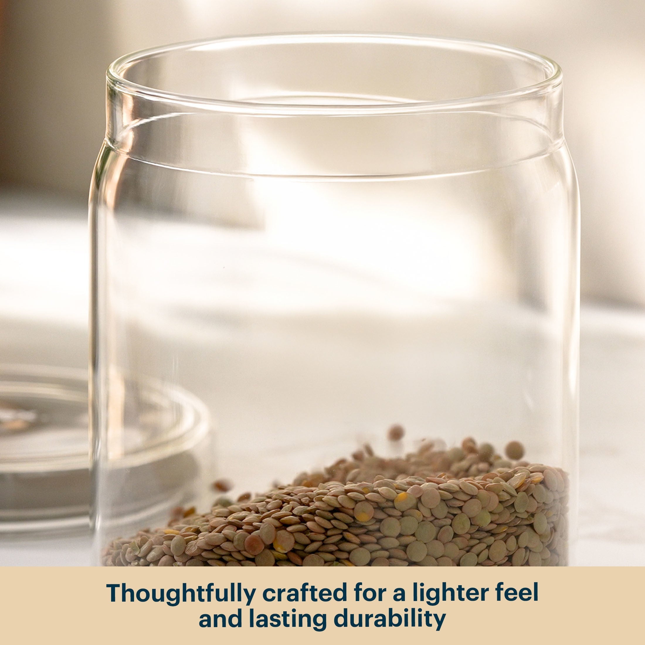 Pyrex® 3-Piece Glass Canister Set