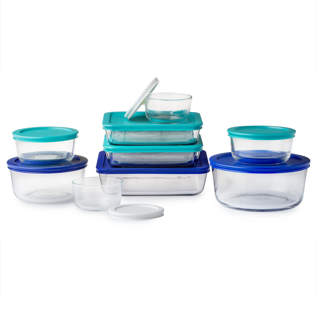 Pyrex® Simply Store® 18-piece Glass Storage Set