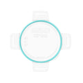 Snapware® Total Solution® Medium Round Plastic Lid with Teal Seal