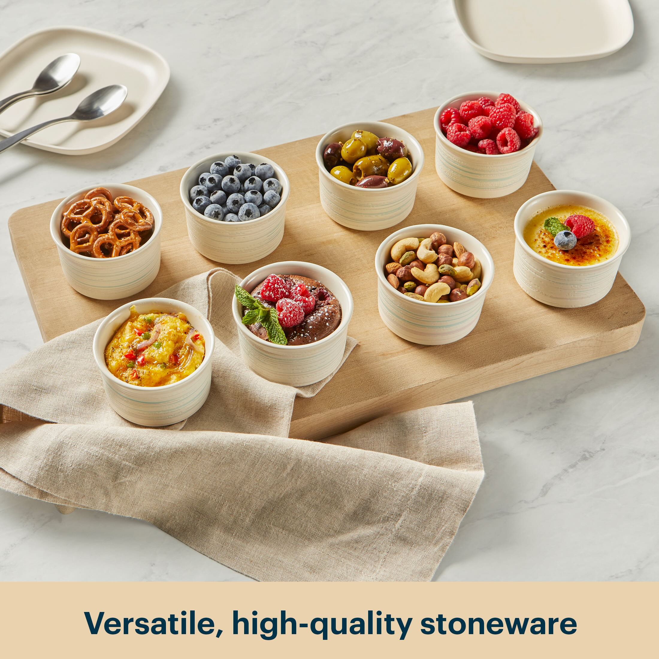 Pyrex® 8-Piece 6-ounce Ceramic Ramekin Set