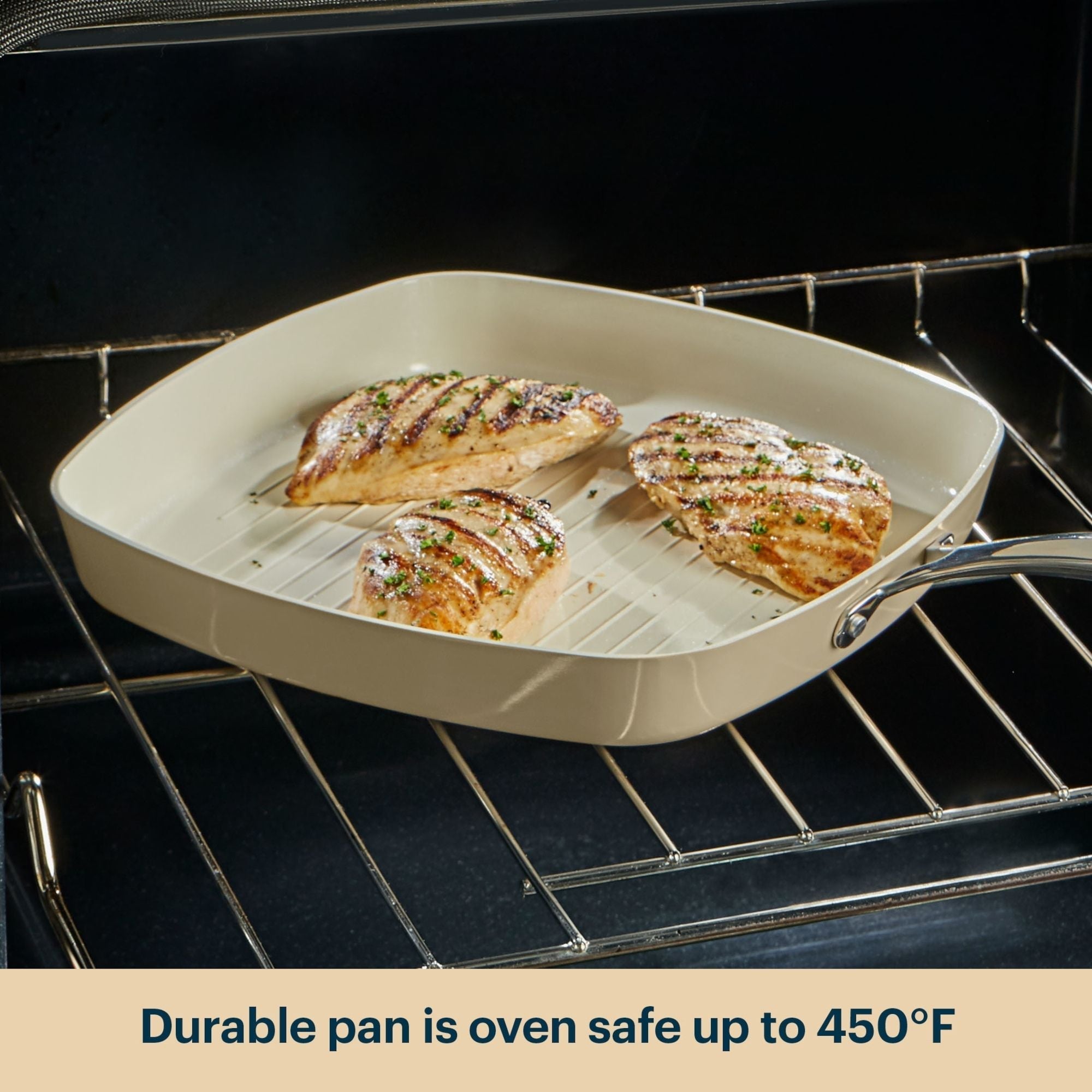 Pyrex® Ceramic Cookware 11.3-in Grill Pan