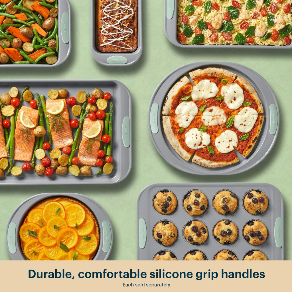 Pyrex® Metal Bakeware 3-Piece Set in Sage