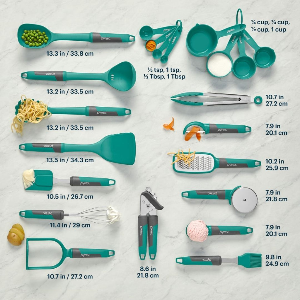 Pyrex® 22-Piece Kitchen Tools & Gadgets Set