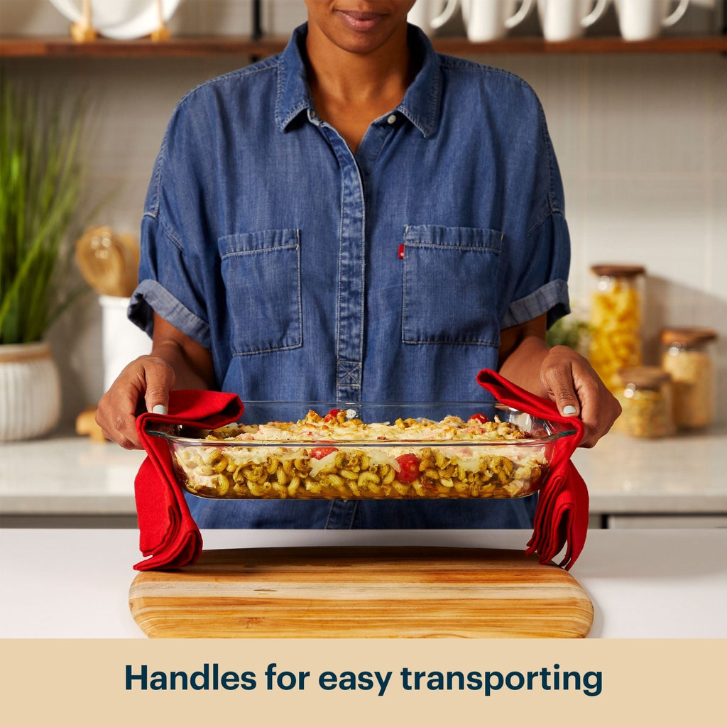Pyrex® Basics 4-piece Glass Bakeware Set