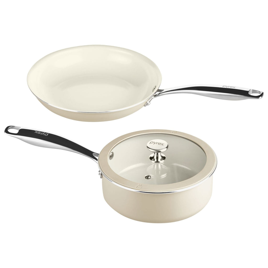 Pyrex® Ceramic Cookware 3-pc Set