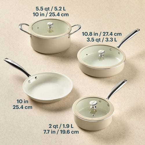 Pyrex® 7-Piece Ceramic Cookware Set