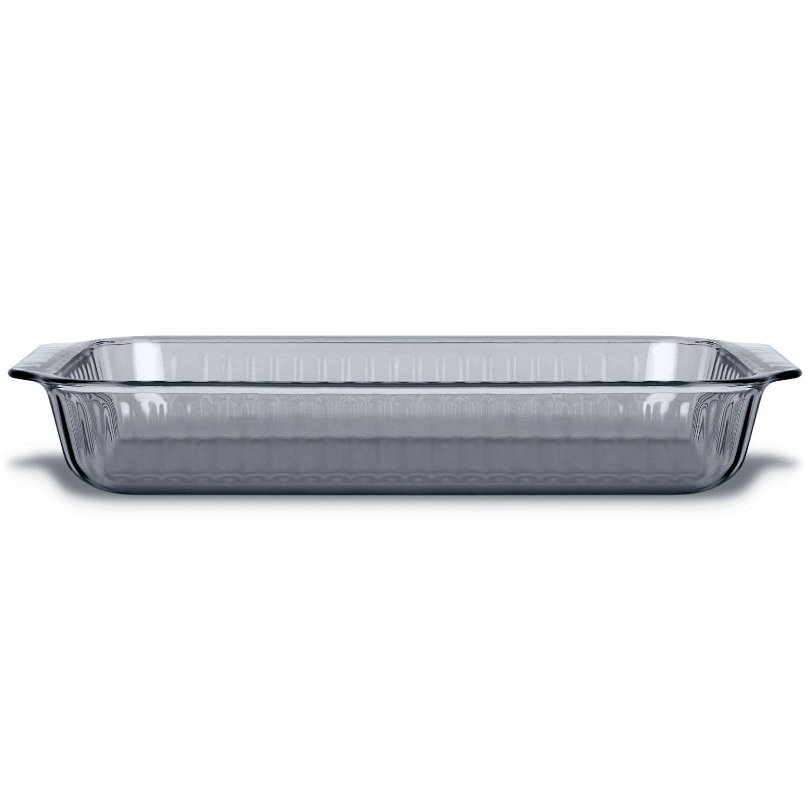 Pyrex® Sculpted Tinted Colors Sculpted Tinted 9" x 13" Baking Dish, Smoke